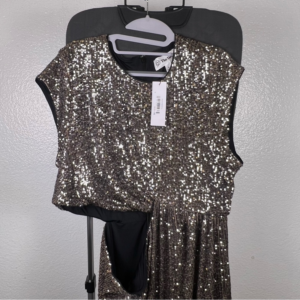 The Drop Women's Padma Cut-Out Sequin Midi Dress - Picture 6 of 15